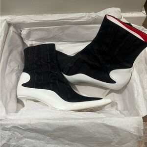 Jimmy Choo x Marine Serre Ankle Boots